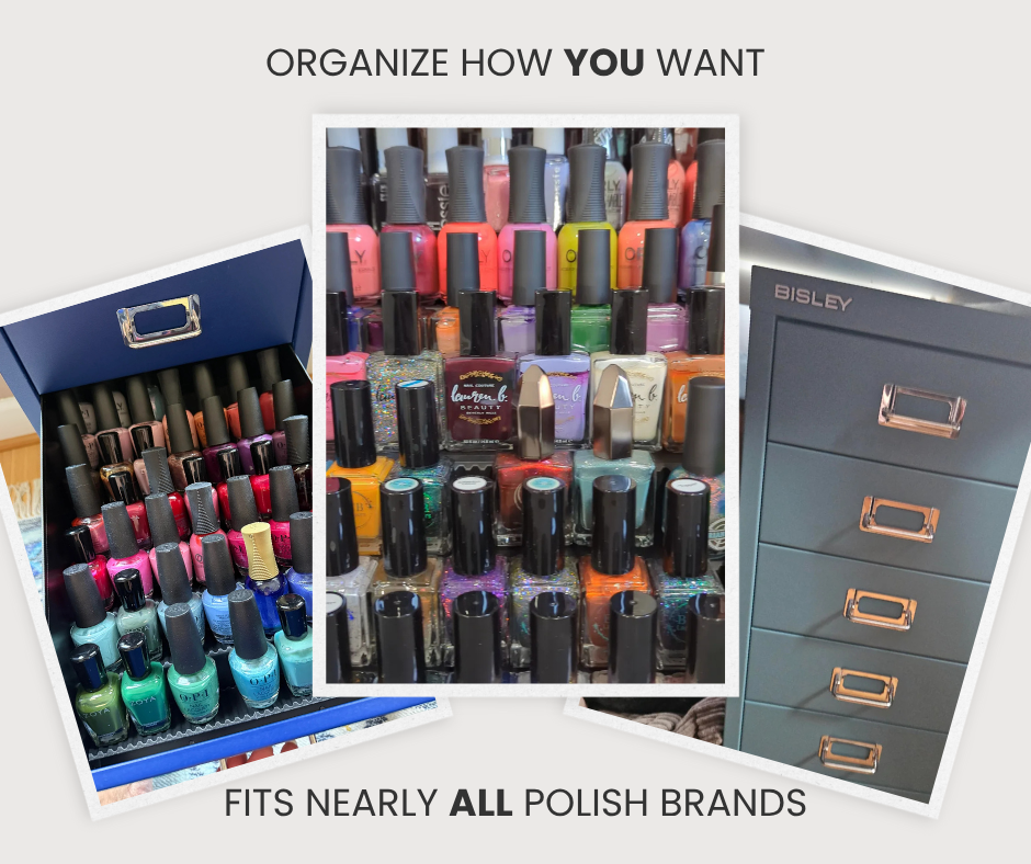 Bisley 6-Drawer Nail Polish Organizer – Manimod