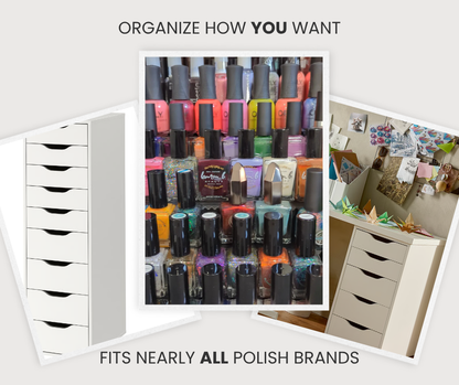 IKEA Alex Nail Polish Organizer (Tall Model)