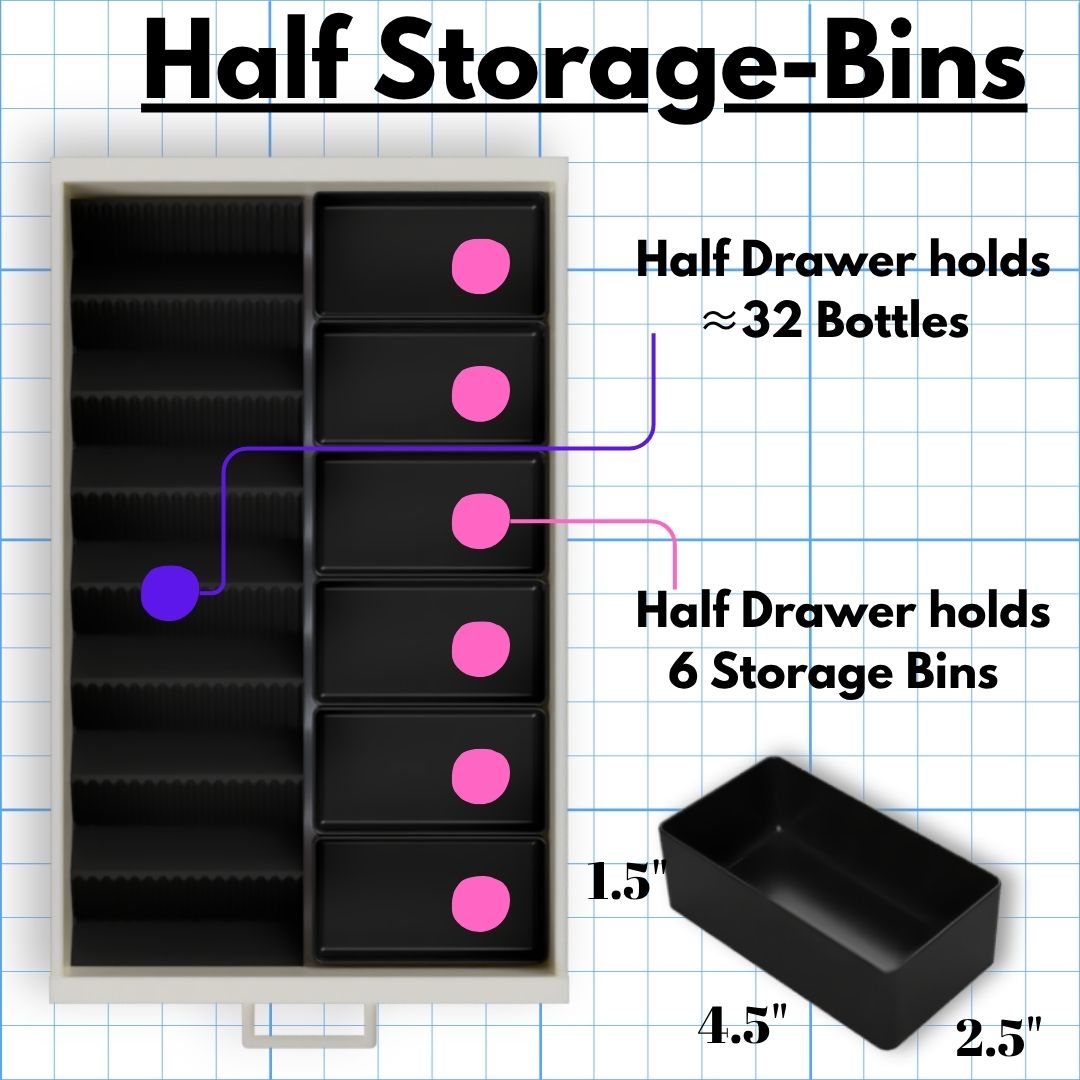 IKEA Helmer Nail Polish Organizer