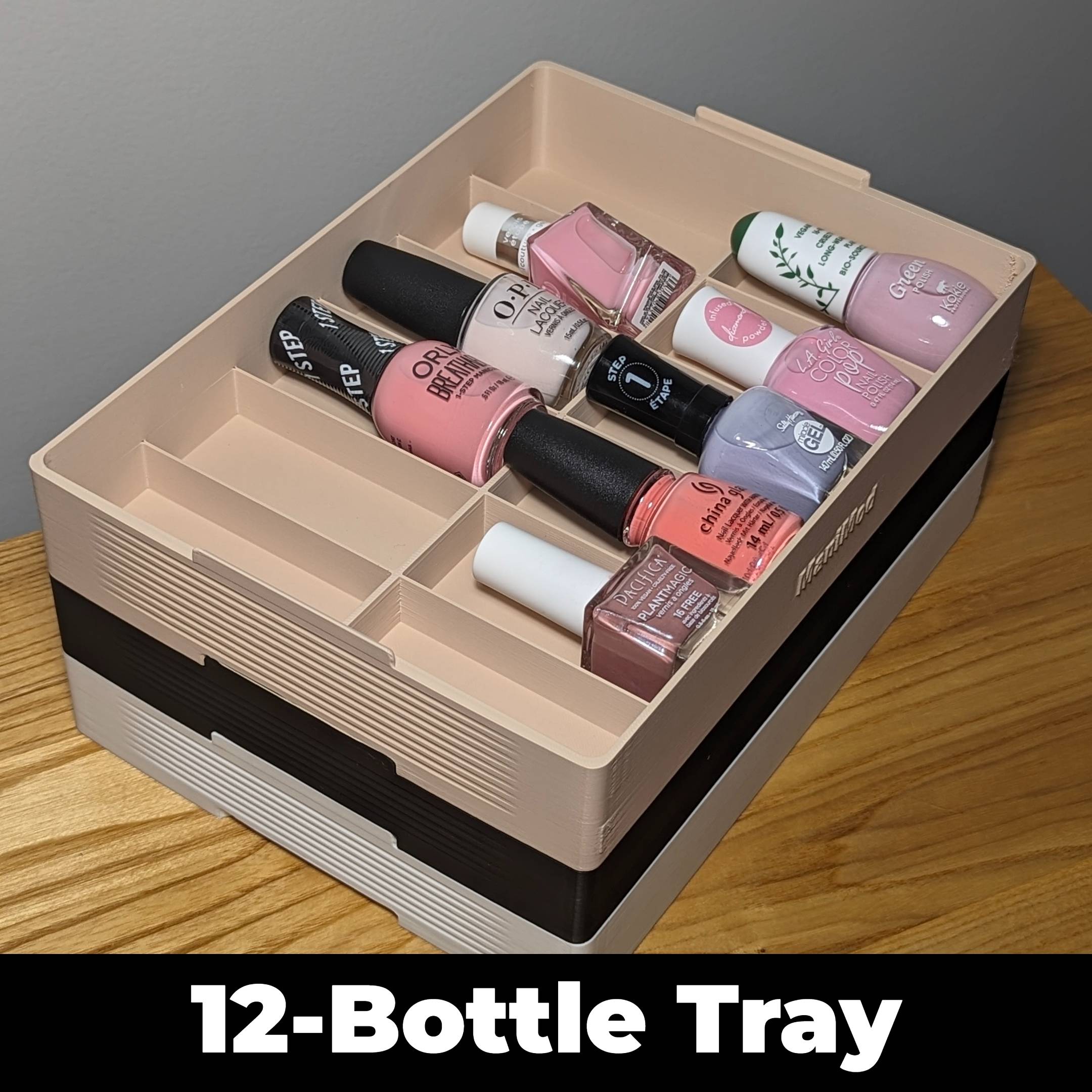 Stackable Nail Polish Organizer/Workstation – Manimod